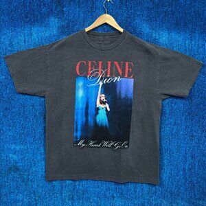 Celine Dion My Heart Will Go On Singer T-Shirt Size Extra Large